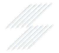 OSOLADY 100pcs Nail Art Dot Pen Cuticle Pusher Reusable Manicure Tools for Nail Salons