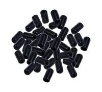 OSOLADY 100pcs Small Pourer Cap Liquor Bottle Pourer Cover Rubber Spout Covers Seal to Prevent Entering The Bottle Wide Use for Coffee Shops and Kitchen