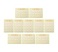 OSOLADY 10pcs 2027 Lunar New Year Wall Calendar - A4 Cute Cartoon Sheep Patterned Wall Planner for Annual Schedule Academic - Hanging Calendar for Office Family