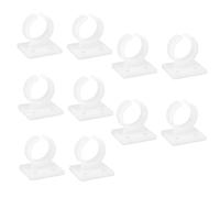 OSOLADY 10pcs Adjustable Square Microphone Clip Holder for Desk and Wall Mount Firm Grip Mic Holder Stand for Interviews Live Broadcasts Concerts and Recording Studios