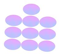 OSOLADY 10pcs Blue Iridescent Film Sunset Light Diffuser Sheet for LED Photo Lighting, Camera Video Filter Film for Filming and Atmosphere Effects