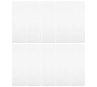 OSOLADY 10pcs Bookmark Holder Bookmark Organizers PVC Protective Cover Simple Fashionable Creative Shapes Easy to Carry Practical for Reading and DIY