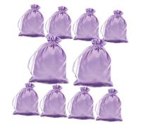 OSOLADY 10pcs Drawstring Cosmetic Bags Makeup Travel Organizer Compact Jewelry Pouches for Women