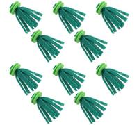 OSOLADY 10pcs Floating Spawning Mops for Aquarium Fish Breeding Green Sponge Egg Collectors Compact and Portable Design for Fish Egg Protection and Home Aquariums