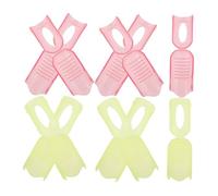 OSOLADY 10pcs Gel Nail Polish Remover Wrap Tool Nail Clip Adjustable Secure Grip for Easy Removal