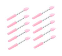 OSOLADY 10Pcs Silicone Lip Brush Skin Friendly Eyeshadow Applicator for Women Durable Makeup Tool Reducing to Clean for Daily Use and