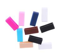 OSOLADY 10pcs Silicone Watch Band Rings Replacement Loops for Wristwatches Wear Resistant Retaining Straps to Secure Watch Bands Replacement for Old and Worn Accessories Random Color