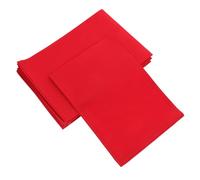 OSOLADY 10pcs Thickened Cotton Soccer Captain Armbands Blank Sports Bands for Competition Parade Organizing Safety Staff Sleeves