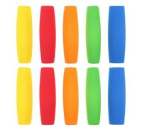 OSOLADY 10Pcs Universal Foam Grip Tubing for Daily Living Aids Multiuse Non-Slip Built Up Handle Comfort Padding for Disabled and Elderly Utensil Grip Aid 5 Colors