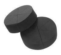 OSOLADY 12pcs Black Triangle Makeup Sponges Simple Grip, Versatile Polyurethane Powder Puff for Foundation and Cream Application, for Daily Makeup Use