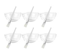 OSOLADY 12Pcs DIY Face Mask Bowl and Brush Set, Washable Beauty Salon Tools for Applying The Mask Evenly, Facial Skincare Kit for Home or Professional Use
