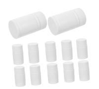 OSOLADY 12Pcs Empty Pill Bottles with Screw Caps Refillable Hdpe Medicine Containers for Travel Cosmetics and Food Storage Lightweight and Leakproof Design