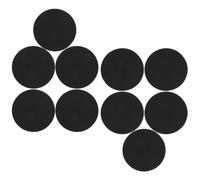 OSOLADY 12pcs Pool Table Leg Shims Table Leveler Creative Floor Protector Eva Material Practical and Safe Compensates for Uneven Floors Black Furniture Pads