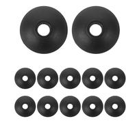 OSOLADY 12pcs Trekking Pole Snow Basket Replacement: Round Baskets for Hiking and Ski Poles, Anti-Mud and Snow Protection for Sturdy Tip Protection on Rough Terrain