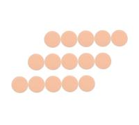 OSOLADY 15pcs Supple Round Makeup Powder Puff Face Beauty Sponges for Foundation and Blush Gentle Skin