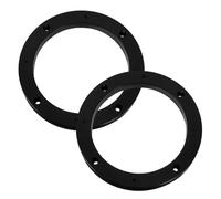OSOLADY 1Pair Car Speaker Spacer Rings Durable Plastic Auto Speaker Adapters for Easy Installation and Enhanced Audio System Performance