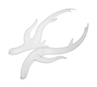 OSOLADY 1pair Dragon Horns Headband Costume Accessories for Cosplay Halloween Parties and Stage Realistic Hollow Design Hairpiece
