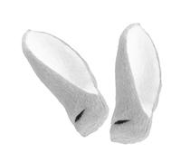 OSOLADY 1pair Faux Deer Ear Headband Accessories for Hair Decor Realistic Design for Halloween and Christmas Costumes for Parties and Festivals Grey