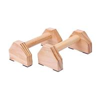 OSOLADY 1Pair Solid Wood Bracket Fitness Stretch Stand for Calisthenics Handstand Bars Durable Home Workout Equipment for Enhanced Range of Motion and Triceps