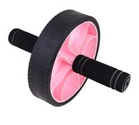 OSOLADY 1PC Ab Roller Wheel for Home Fitness Lightweight Abdominal Exercise Equipment Portable Workout Tool for Unisex Pink Build Core Strength Burn Calories