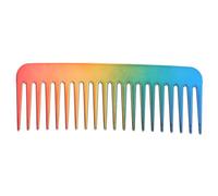 OSOLADY 1Pc Wide Tooth Comb for All Hair Types Durable Static Hairdressing Accessory for Wet Dry Styling for Men Women and Creative Gradient Design