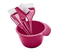 OSOLADY 1Set Hair Dyeing Kit Professional Hair Color Bowl Brush and Mixer for Dyeing Durable Tools for Smooth Application and Mixing for Friends
