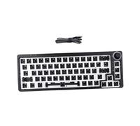 OSOLADY 1Set Modular Mechanical Keyboard DIY Kit Wired Pcb with Hot Swappable Terminals Rgb Lighting Ergonomic Design for Custom Gaming Experience Compact Computer Accessory