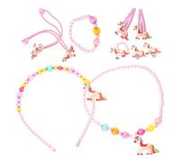 OSOLADY 1Set Princess Jewelry Necklace and Bracelet Kit Durable Accessories for Dress Up for