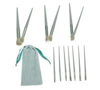 OSOLADY 1set Professional Makeup Brush Set for Blush Loose Powder Portable Collection with Soft Bristles Velvet Bag for Makeup Lovers