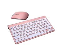 OSOLADY 2.4g Wireless Keyboard for Laptop Portable Mini Keyboard Mouse Ultra-thin