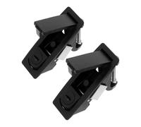 OSOLADY 2 Sets Compression Latch with Key - Flush Mount Paddle Latch - Mailbox Enclosure Replacement Cabinet Lock for Industrial Control Box Black