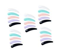 OSOLADY 200Pcs Cosmetic Face Cream Spoons Multi-color PP Material Lightweight Small Scoop for Skincare Application and Sampling for Eye Cream and Facial Masks