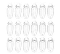 OSOLADY 20Pcs Hair Clips Small Alligator Snap Clips Classic Flat No-Slip Barrettes with Inner Teeth for Everyday Use and Hair Styling Random Color