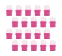 OSOLADY 20pcs Professional Silicone Nail Soaker Caps for Comfortable and Reusable Household Nail Covers Suitable for DIY and Professional Art Shop Use