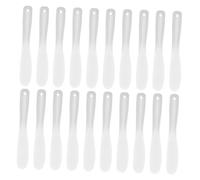 OSOLADY 20pcs Skin Care Spatula Makeup Lotion Reusable Tiny Cosmetic Spa for Skincare Application