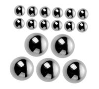 OSOLADY 20pcs Steel Paint Mixing Balls Multi-Function Agitator Balls for Nail Polish and Paint for Manicure Supplies and Mixing