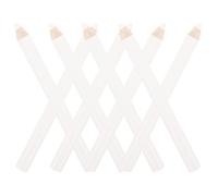 OSOLADY 20pcs White Nail Art Dotting Pen Set for DIY Manicure Art, Lightweight and Reusable Wax Drill Pen Suitable for Family and Friends Nail Decoration