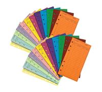 OSOLADY 24Pcs Cardstock Budget Envelopes with Replacement Sheets for Cash Tracking Portable Money Organizer for Home and Office Budgeting Multi Function Financial Management Tool