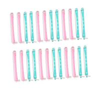OSOLADY 24pcs Hair Curlers Two Perming Bar Heated Rollers for Hair Perm Curling Tools for Women Use Curling Rods for Home Travel