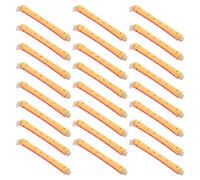 OSOLADY 24pcs Hollow Plastic Hair Curlers for Long Hair, Cold Wave Perm Rods Set for Creating Natural Waves and Different Curl Patterns, for Home Salon Use and DIY Styling