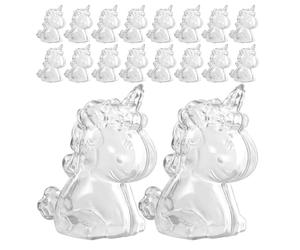 OSOLADY 24pcs Unicorn Storage Box for Containers Party Favor Containers Small Jewelry Box for Wedding Party Home Decor