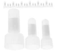 OSOLADY 250pcs Flame-retardant Wire End Crimp Caps with Pvc and Aluminum Alloy Closed End Design for Stable Electrical Connections in Commercial and Industrial Wiring Applications
