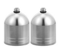 OSOLADY 2pcs Airbrush Paint Cup: Paint Mixing Cup with Lid - 10ml/0.33 Fl Oz Airbrush Gravity Feed Refill Container Supplies for Artists Painting