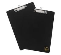 OSOLADY 2PCS Antistatic Clipboards: Office Clipboards with Low Profile Clip - Writing Board for School Classroom Learning and Office File Management