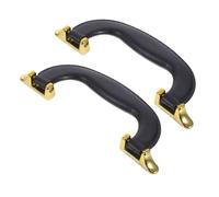 OSOLADY 2pcs Black Handbag Handles Replacement for Chest Luggage Suitcase Toolbox Comfortable Carrying Handles