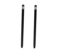 OSOLADY 2pcs Black Metal Stylus Pen for Tablet and Mobile Phone Touchscreen, Capacitive Universal Handwriting Pens Compatible with Smartphones and Tablets
