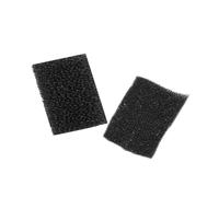 OSOLADY 2pcs Black Special Effects Makeup Sponge for Halloween Wounds and Fine Coarse Textures for Artistic Makeup and Face Painting