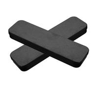 OSOLADY 2pcs Black Tinplate Pencil Case and Tweezer Tool Box Metal Stationery Organizer for Students School and Office Storage