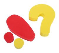 OSOLADY 2pcs Car Antenna Toppers with Creative Symbol Design Featuring Question Mark and Exclamation Mark Shapes, Sponge Material, Easy Installation and Weather Resistant for Auto Exterior