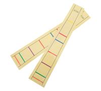 OSOLADY 2pcs Cello Fretboard Tapes Cello Guide Stickers Pvc Position Markers Beige Universal Fit Removable Intonation Labels for Rehearsals and Lessons